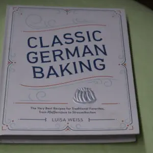A book titled Classic German Baking by Luisa Weiss.
