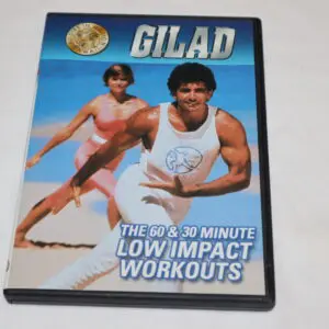 DVD cover for Gilad's 30-minute low impact workout.