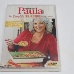 Paula Deen's cooking collection DVD cover with a pasta dish.
