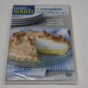Taste of the South Complete Collections DVD featuring classic Southern recipes.